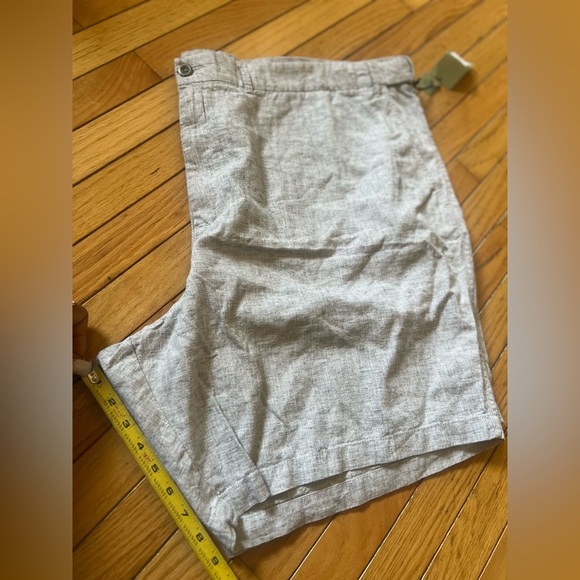 goodfellow co linden shorts Men’s Linen Cotton Blend Chino 9” Inseam Size 56 NWT - Picture 9 of 9